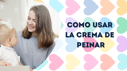 COMO USAR LA CREMA DE PEINAR