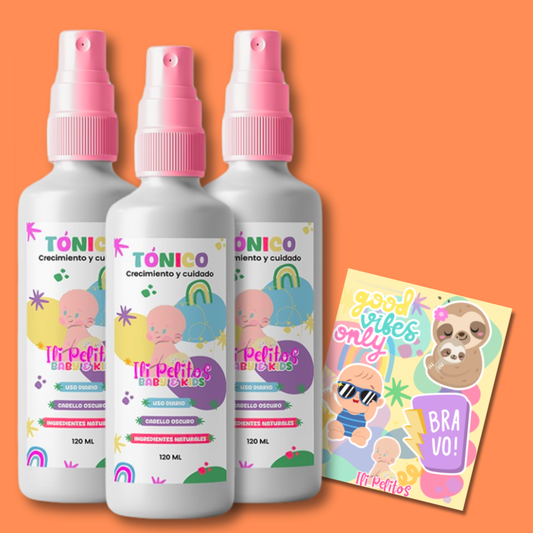 X3 TONICOS CRECIMIENTO CAPILAR KIDS & BABY