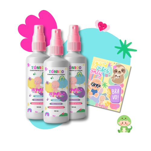 X3 TONICOS CRECIMIENTO CAPILAR KIDS & BABY