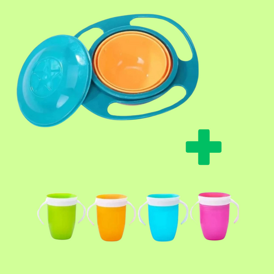 VASO 360 + PLATO ANTIDERRAME 360