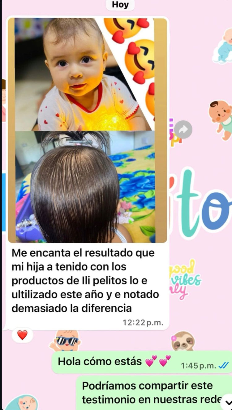 Foto de testimonio de una clienta de Ili Pelitos