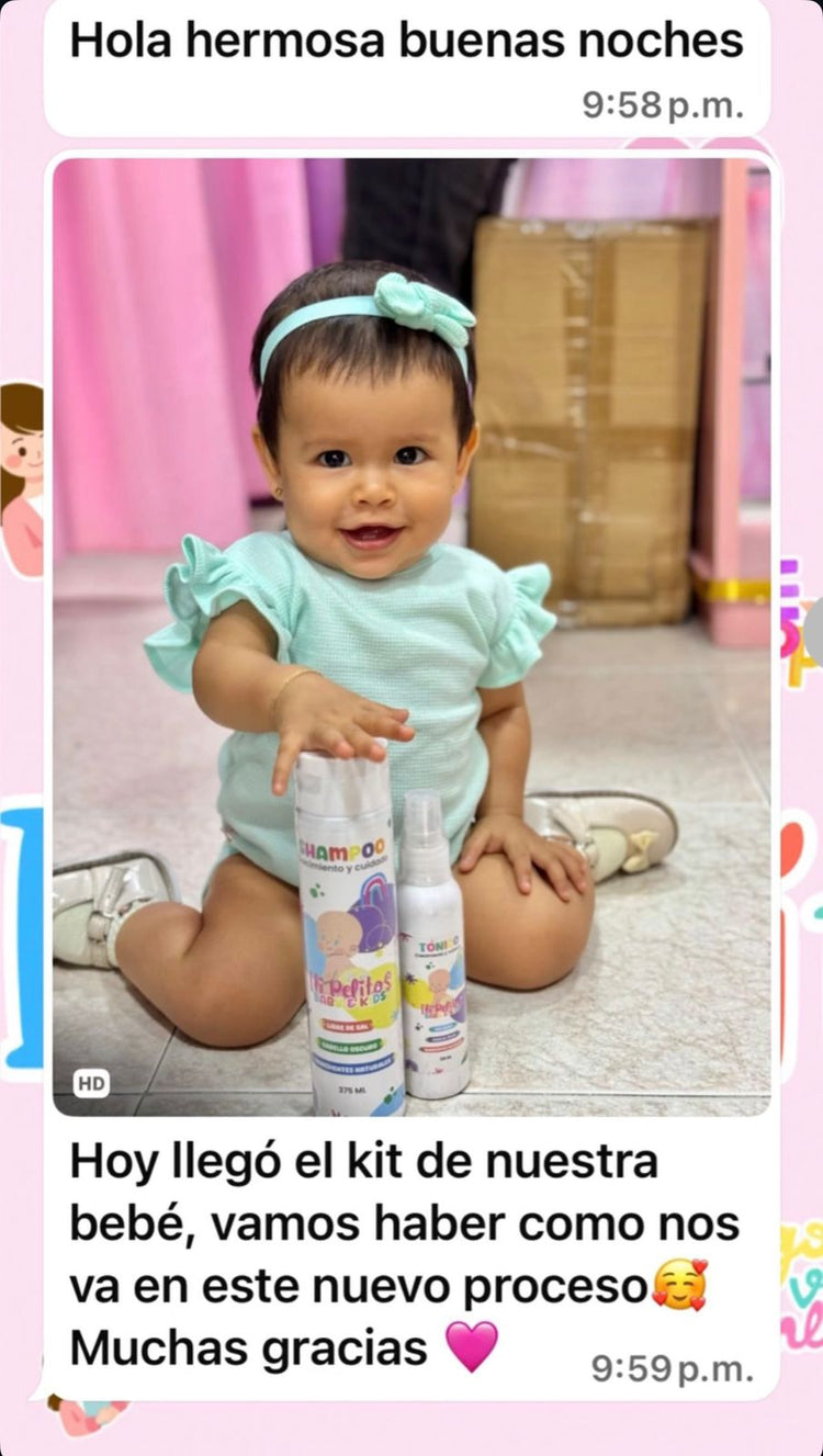 Foto de testimonio de una clienta de Ili Pelitos